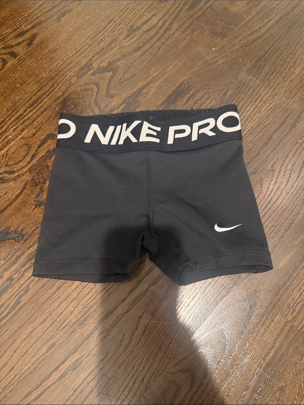 Nike Pro Black Girls' Stretch Training Shorts